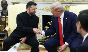 Володимир Зеленський та Дональд Трамп