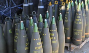 Артилерійські снаряди калібром 155-мм