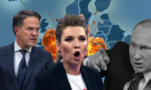 Марк Рютте и Ольга Скабеева