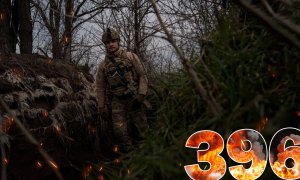 Бої за Україну тривають 396 днів