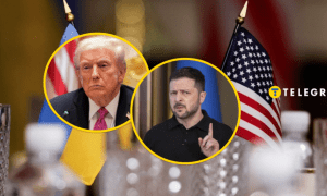 Дональд Трамп та Володимир Зеленський