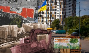 Застройщиков манят участки у Днепра. Фото Коллаж "Телеграфа"