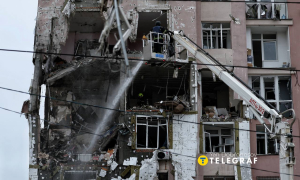 Будинок після російського удару