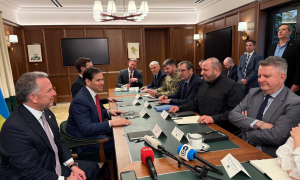 Зустріч американської та української делегацій