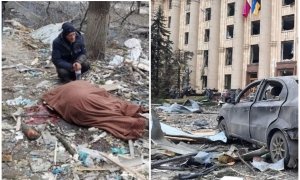 Последствия обстрелов Харькова