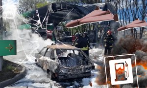 Атака на бензоколонку