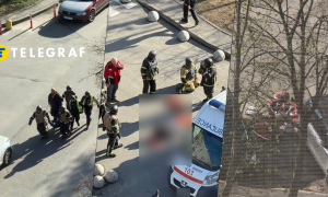 Неизвестный устроил стрельбу в Киеве