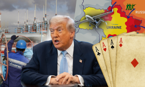 Дональд Трамп та карти України