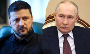 Владимир Зеленский и Владимир Путин