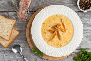 Рисовый суп с курицей (видео)