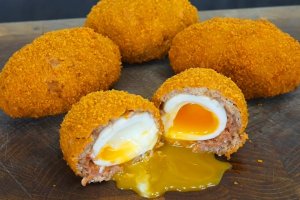 Яйца по-шотландски (видео)