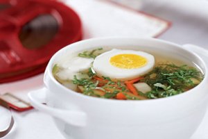 Молдавские щи с крапивой