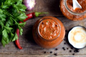 Аджика с баклажанами: пошаговый рецепт