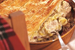 Шотландский пирог Кокки-Ликки