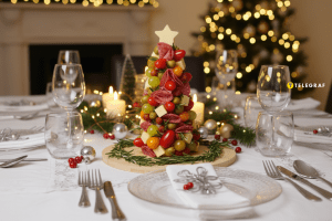 Закусочна ялинка на новорічний стіл: їстівна прикраса без зайвого майонезу (відео)