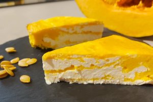 Сирно-гарбузова запіканка "Зебра" (відео)