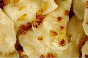 Вареники с квашеной капустой (видео)