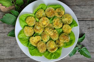 Жареные зеленые помидоры (видео)