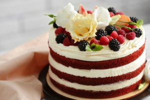 Торт с кремом маскарпоне (видео)