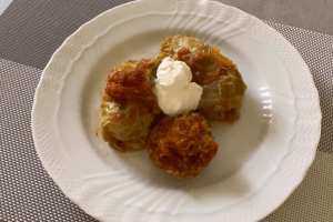 Голубцы из савойской капусты (видео)