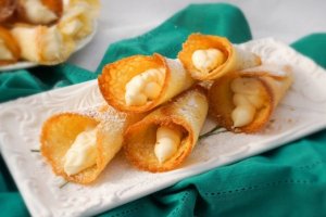 Бисквитное печенье "Каллы" - готовится, пока закипает чайник