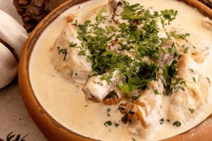 Шкмерули — курица по-грузински