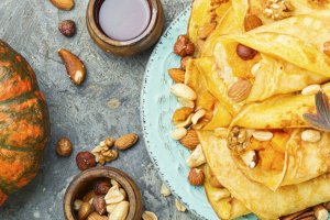 Тыквенные блины (видео)