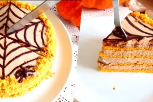 Торт з гарбуза (відео)