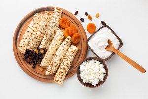 Сирна начинка для млинців (відео)