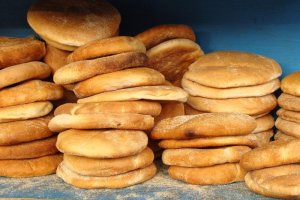 Настоящий марокканский хлеб на сковороде