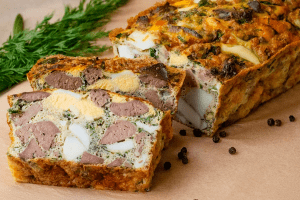 Горячий террин из курицы и бекона: идеальный акцент новогоднего стола (видео)