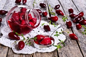 Варенье из кизила «Пятиминутка»