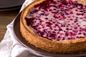 Как приготовить клюквенный пирог