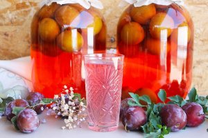 Компот из сливы на зиму (видео)