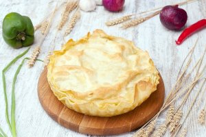 Самый сырный: осетинский традиционный пирог Сабурани