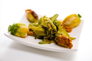 Фаршированные цветы кабачков от Русланы Писанки