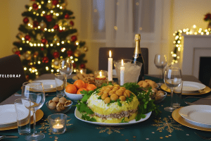 Салат "Грибная поляна" на Новый год: праздничное блюдо, которое заменит всем оливье (видео)