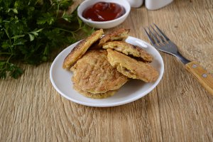 Отбивные в вафельных коржах