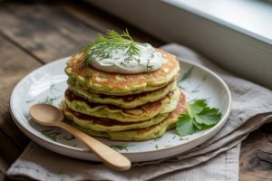 Кабачкові оладки в духовці