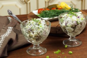 Немецкий селёдочный салат