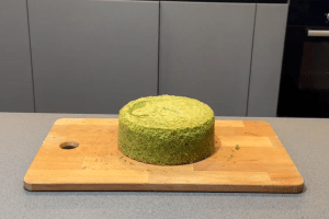 Шпинатный бисквит (видео)