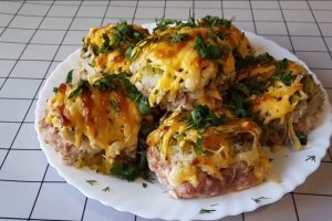 Мясная запеканка из фарша (видео)