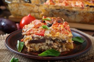 Запіканка з баклажанів (відео)