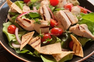 Салат "Шаурма" (видео)