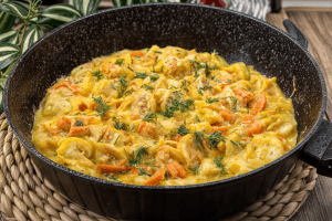 Хек в сметанному соусі (відео)