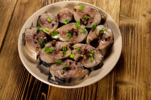 Скумбрия "А-ля копченая" всего за 3 минуты