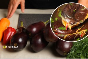 Квашені баклажани (відео)