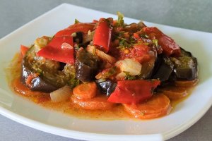 Соте из баклажанов (видео)