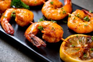 Креветки в соевом соусе (видео)