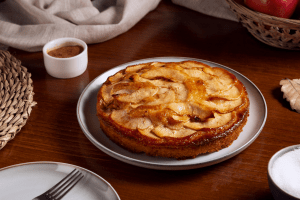 Французский яблочный пирог (видео)